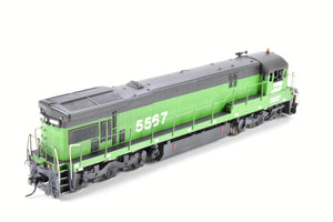 HO Brass OMI - Overland Models Inc. BN - Burlington Northern GE C30-7 Four Window Cab Custom Painted No. 5567