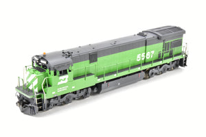 HO Brass OMI - Overland Models Inc. BN - Burlington Northern GE C30-7 Four Window Cab Custom Painted No. 5567