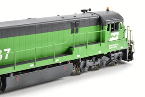 HO Brass OMI - Overland Models Inc. BN - Burlington Northern GE C30-7 Four Window Cab Custom Painted No. 5567
