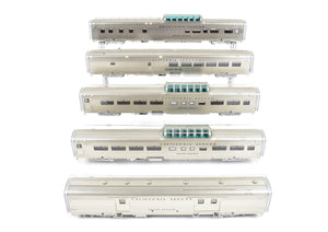 HO Brass CON CIL - Challenger Imports CB&Q - D&RGW - WP California Zephyr 12 Car Set Factory Finished