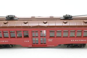 HO Brass Suydam PE - Pacific Electric "Hollywood Car" Original Style Center Entrance Custom Painted No. 712