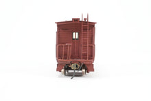 Load image into Gallery viewer, HO Brass Westside Model Co. WP - Western Pacific Outside Brace Bay Window Caboose Custom Painted Private Road
