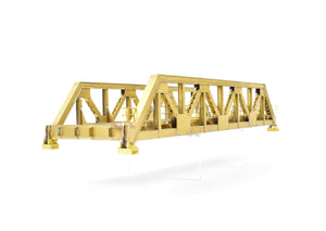 HO Brass OMI - Overland Models, Inc Various Roads Pony Truss Thru Bridge 93' 2-Track Type