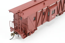 Load image into Gallery viewer, HO Brass Westside Model Co. WP - Western Pacific Outside Brace Bay Window Caboose Custom Painted Private Road

