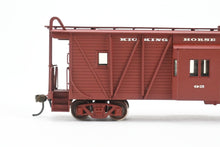 Load image into Gallery viewer, HO Brass Westside Model Co. WP - Western Pacific Outside Brace Bay Window Caboose Custom Painted Private Road

