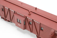 Load image into Gallery viewer, HO Brass Westside Model Co. WP - Western Pacific Outside Brace Bay Window Caboose Custom Painted Private Road
