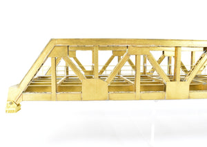 HO Brass OMI - Overland Models, Inc Various Roads Pony Truss Thru Bridge 93' 2-Track Type