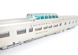 HO Brass CON CIL - Challenger Imports CB&Q - D&RGW - WP California Zephyr 12 Car Set Factory Finished