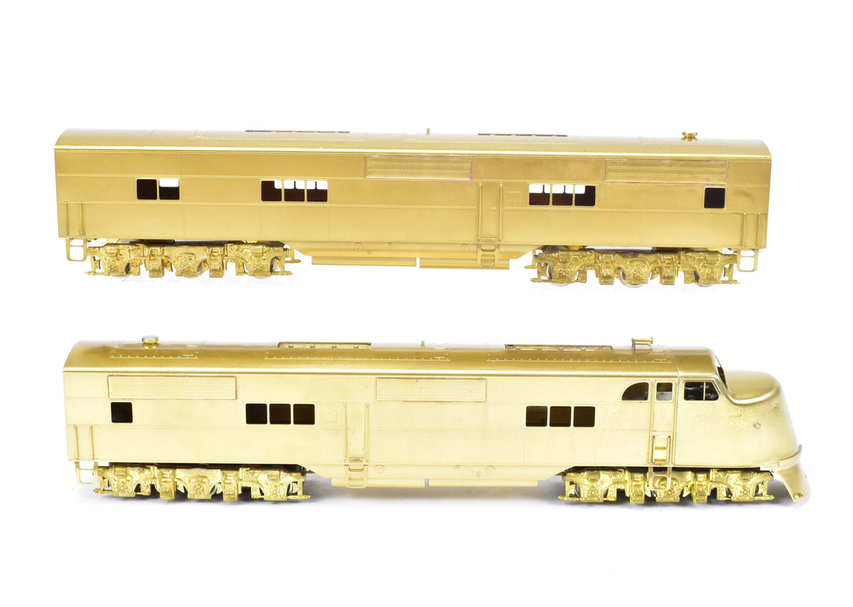 HO Brass Hallmark Models Various Roads EMD E1 A/B Set Powered A Unpowe ...