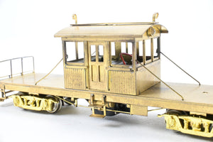 HO Brass Suydam SN - Sacramento Northern And Various Roads Flat Bed Work Motor