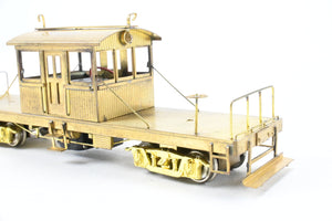 HO Brass Suydam SN - Sacramento Northern And Various Roads Flat Bed Work Motor