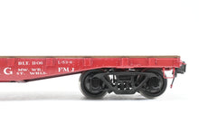 Load image into Gallery viewer, Gauge 1 - 1:32nd Scale Brass Eastern Railways RDG - Reading Railroad FM Flat Car Factory Painted Road Number 4740 No. 28 of 40
