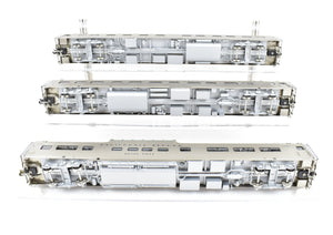 HO Brass CON CIL - Challenger Imports CB&Q - D&RGW - WP California Zephyr 12 Car Set Factory Finished