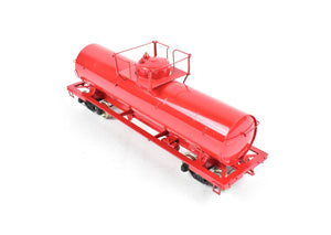 HO Brass PSC - Precision Scale Co. 8,000 Gallon Tank Car Painted Red with Champ Decals