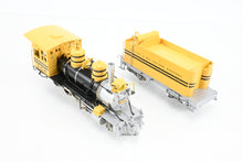 Load image into Gallery viewer, HOn3 Brass Sunset Models D&amp;RGW - Denver &amp; Rio Grande Western C-16 2-8-0 No. 268 “Bumblebee” Factory Painted Black &amp; Yellow
