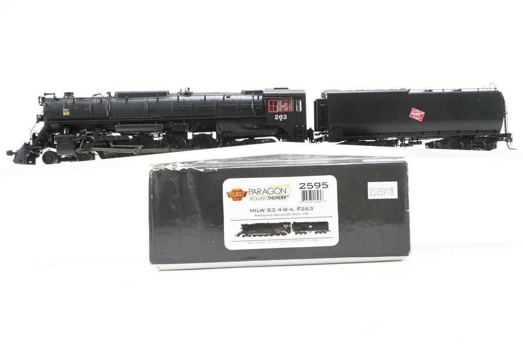 HO BLI - Broadway Limited Imports MILW – Milwaukee Road S-3 4-8-4 FP No. 263 Paragon3 DCC and Sound