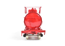 Load image into Gallery viewer, HO Brass PSC - Precision Scale Co. 8,000 Gallon Tank Car Painted Red with Champ Decals
