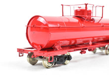 Load image into Gallery viewer, HO Brass PSC - Precision Scale Co. 8,000 Gallon Tank Car Painted Red with Champ Decals
