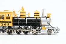 Load image into Gallery viewer, HOn3 Brass Sunset Models D&amp;RGW - Denver &amp; Rio Grande Western C-16 2-8-0 No. 268 “Bumblebee” Factory Painted Black &amp; Yellow
