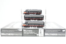 Load image into Gallery viewer, HO Walthers Proto SP - Southern Pacific EMD F7A/B/A FP No. 6301/8301/6324 w/ ESU LokSound V5 DCC and Sound
