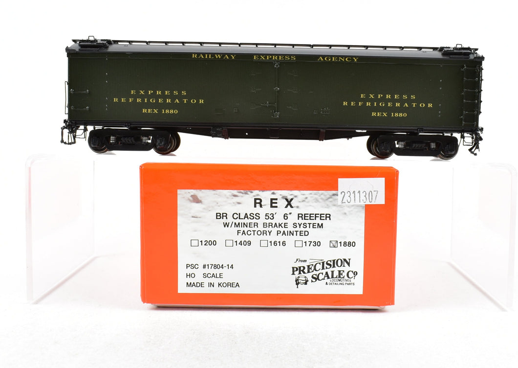 HO Brass PSC - Precision Scale Co. REA - Railway Express Agency BR Class 53' 6