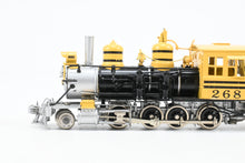 Load image into Gallery viewer, HOn3 Brass Sunset Models D&amp;RGW - Denver &amp; Rio Grande Western C-16 2-8-0 No. 268 “Bumblebee” Factory Painted Black &amp; Yellow
