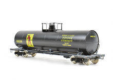 Load image into Gallery viewer, HO Brass PSC - Precision Scale Co. 12,000 Gallon Tank Car Painted Black lettered Hercules Powder Company
