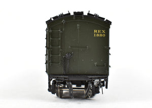 HO Brass PSC - Precision Scale Co. REA - Railway Express Agency BR Class 53' 6" Reefer Miner Brake System FP