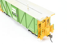 Load image into Gallery viewer, HO Brass OMI - Overland Models, Inc. GN - Great Northern "Bay Window" Wooden Caboose No. X-320 Custom Painted BN - Burlington Northern No. 11278
