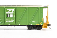 Load image into Gallery viewer, HO Brass OMI - Overland Models, Inc. GN - Great Northern "Bay Window" Wooden Caboose No. X-320 Custom Painted BN - Burlington Northern No. 11278
