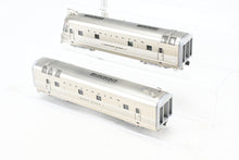 Load image into Gallery viewer, HO Brass Railway Classics CB&amp;Q - Burlington Route EMC EA Shovel Nose Diesel Set Modernized “Silver King” and “Silver Queen” Factory Painted w/ DCC
