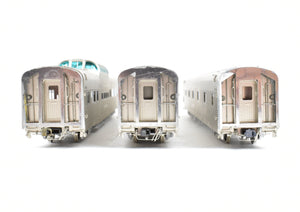 HO Brass CON CIL - Challenger Imports CB&Q - D&RGW - WP California Zephyr 12 Car Set Factory Finished