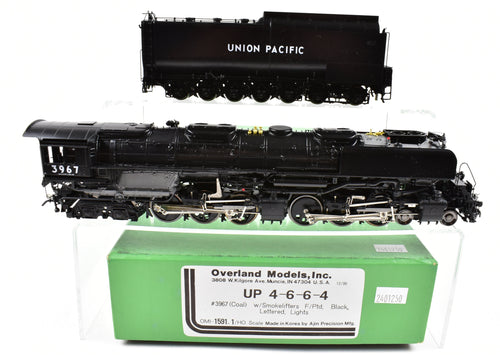 HO Brass OMI - Overland Models Inc. UP - Union Pacific 4-6-6-4 FP No. 3967