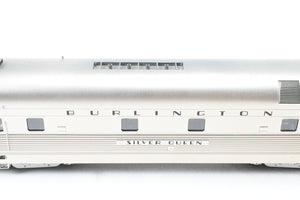 HO Brass Railway Classics CB&Q - Burlington Route EMC EA Shovel Nose Diesel Set Modernized “Silver King” and “Silver Queen” Factory Painted w/ DCC