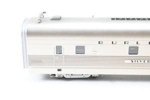 HO Brass Railway Classics CB&Q - Burlington Route EMC EA Shovel Nose Diesel Set Modernized “Silver King” and “Silver Queen” Factory Painted w/ DCC