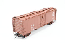 Load image into Gallery viewer, O Brass Pacific Limited WM - Western Maryland 1932 ARA Steel Boxcar w/Duryea Cushioned Underframe Pro-Painted No. 27054
