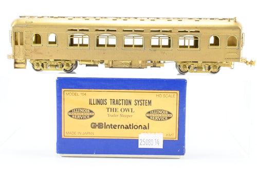 HO Brass GHB International Inc. IT - Illinois Terminal 