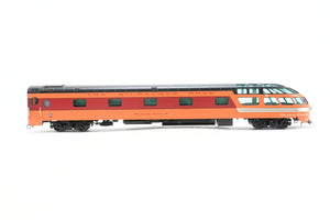 HO Brass Shoreham Shops MILW - Milwaukee Road Creek Series Sleeper Skytop No. 12, "Arrow Creek" 1952 Factory Painted