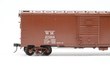 Load image into Gallery viewer, O Brass Pacific Limited WM - Western Maryland 1932 ARA Steel Boxcar w/Duryea Cushioned Underframe Pro-Painted No. 27054
