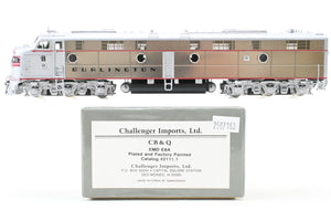 HO Brass CIL - Challenger Imports CB&Q - Burlington Route EMD E8A Factory Painted and Plated, No. 9943-B