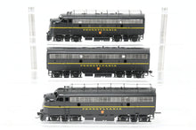 Load image into Gallery viewer, HO Brass Oriental Limited PRR - Pennsylvania Railroad EMD F7A/F7B/F7A Set PH I PRR Version w/ Trainphone Antenna, Factory Painted
