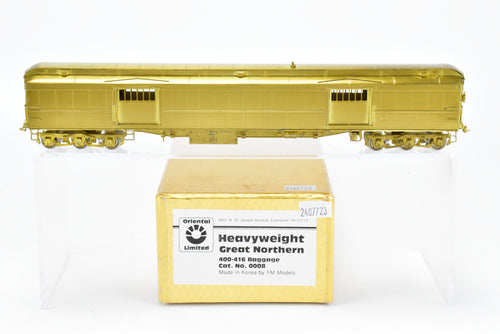HO Brass Oriental Limited GN - Great Northern  HW Baggage #400-416
