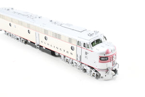 HO Brass CIL - Challenger Imports CB&Q - Burlington Route EMD E8A Factory Painted and Plated, No. 9943-B