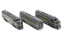 Load image into Gallery viewer, HO Brass Oriental Limited PRR - Pennsylvania Railroad EMD F7A/F7B/F7A Set PH I PRR Version w/ Trainphone Antenna, Factory Painted
