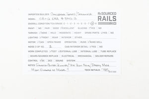 HO Brass CIL - Challenger Imports CB&Q - Burlington Route EMD E8A Factory Painted and Plated, No. 9943-B