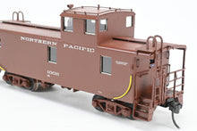Load image into Gallery viewer, HO Brass OMI - Overland Models, Inc. NP - Northern Pacific Steel Caboose W/Tall Cupola CP No. 1002
