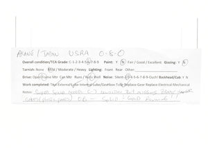 HO Brass Akane USRA - United States Railway Administration 0-8-0 Switcher