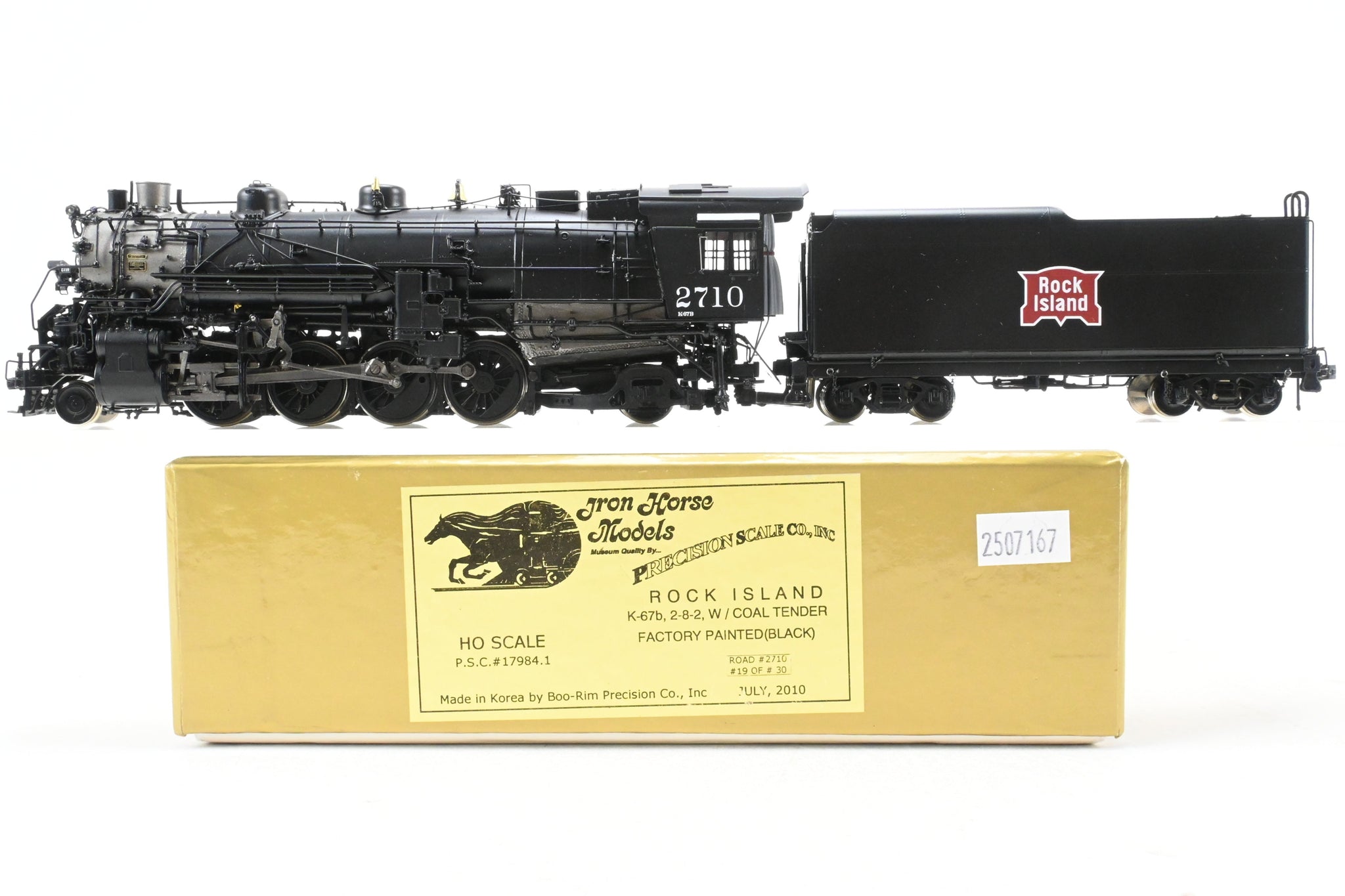 HO Brass PSC - Precision Scale Co. CRI&P - Rock Island K-67b