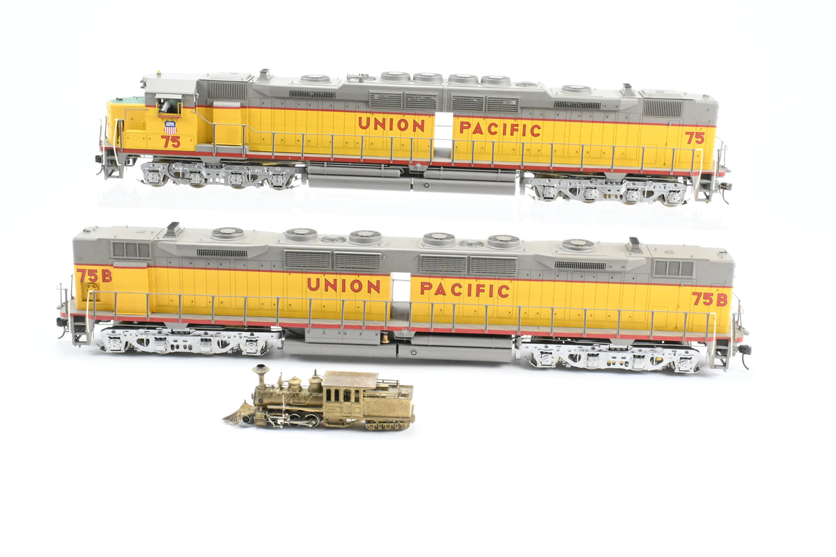 O Brass PSC - Precision Scale Co. UP - Union Pacific EMD DD35A/B Set F ...