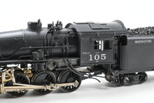Load image into Gallery viewer, HO Brass Custom Joe G. Collias Scratch Built MP - Missouri Pacific 2-8-0 No. 105 AS-IS NO MOTOR/GEARBOX
